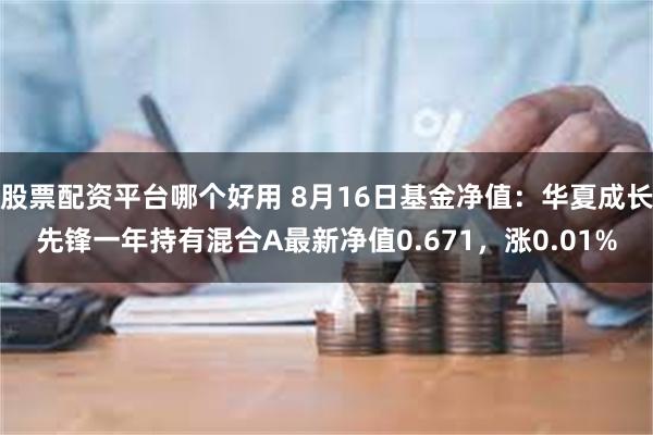 股票配资平台哪个好用 8月16日基金净值：华夏成长先锋一年持有混合A最新净值0.671，涨0.01%