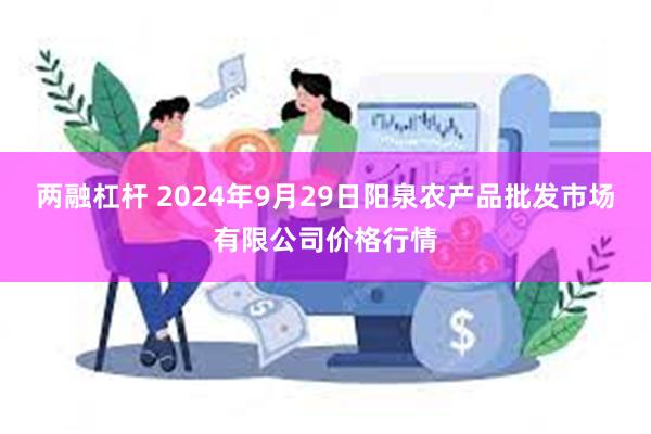 两融杠杆 2024年9月29日阳泉农产品批发市场有限公司价格行情