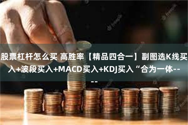 股票杠杆怎么买 高胜率【精品四合一】副图选K线买入+波段买入+MACD买入+KDJ买入“合为一体--