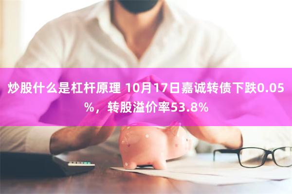 炒股什么是杠杆原理 10月17日嘉诚转债下跌0.05%，转股溢价率53.8%